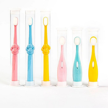 Baby Kids Toothbrushes Ultra Soft Brush Οδοντόβουρτσα Υψηλής ποιότητας Παιδική Οδοντόβουρτσα 360 Οδοντόβουρτσα Floss Boys Gilrs Teeth Care