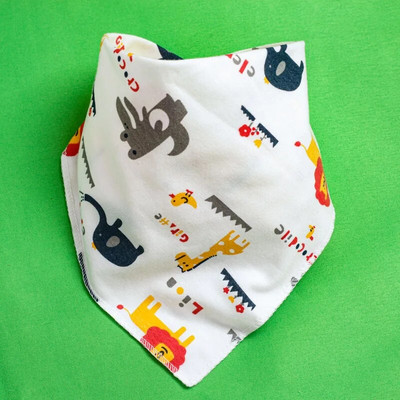 2022 Nou 0-3Y Bumbac Snap Copii Bavete Triunghi Eșarfă Lucruri pentru bebeluși Accesorii pentru nou-născut Moale Desene Animat Sugar Băiat Fete Salivere