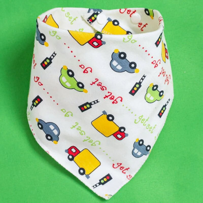 2022 Nou 0-3Y Bumbac Snap Copii Bavete Triunghi Eșarfă Lucruri pentru bebeluși Accesorii pentru nou-născut Moale Desene Animat Sugar Băiat Fete Salivere