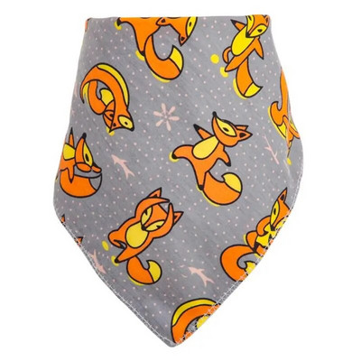 2022 Nou 0-3Y Bumbac Snap Copii Bavete Triunghi Eșarfă Lucruri pentru bebeluși Accesorii pentru nou-născut Moale Desene Animat Sugar Băiat Fete Salivere