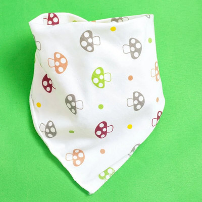 2022 Nou 0-3Y Bumbac Snap Copii Bavete Triunghi Eșarfă Lucruri pentru bebeluși Accesorii pentru nou-născut Moale Desene Animat Sugar Băiat Fete Salivere