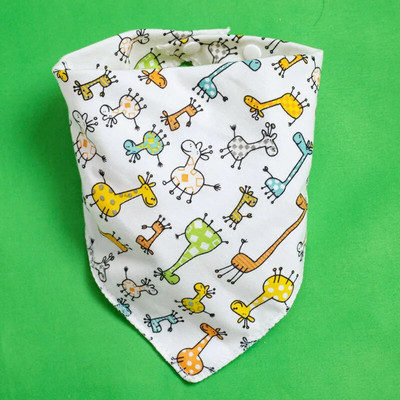 2022 Nou 0-3Y Bumbac Snap Copii Bavete Triunghi Eșarfă Lucruri pentru bebeluși Accesorii pentru nou-născut Moale Desene Animat Sugar Băiat Fete Salivere