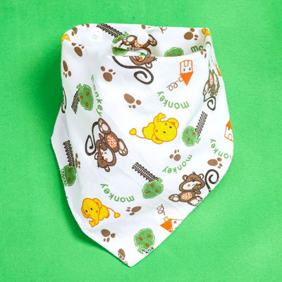 2022 Nou 0-3Y Bumbac Snap Copii Bavete Triunghi Eșarfă Lucruri pentru bebeluși Accesorii pentru nou-născut Moale Desene Animat Sugar Băiat Fete Salivere