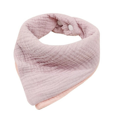 Бебешки лигавници Бандана Лигавник от муселин Лигавник за бебета 0-1 години Бебешки никнещи зъбки Успокояваща кърпа Високо абсорбиращ стилен лигавник с цветя Dropship