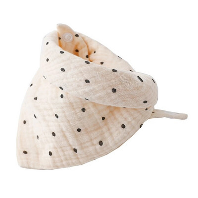 Бебешки лигавници Бандана Лигавник от муселин Лигавник за бебета 0-1 години Бебешки никнещи зъбки Успокояваща кърпа Високо абсорбиращ стилен лигавник с цветя Dropship