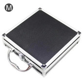 Φορητή εργαλειοθήκη Κουτί οργάνωσης βαλίτσας από κράμα αλουμινίου πολλαπλών λειτουργιών με εσωτερικό σφουγγάρι για παιχνίδια Εργαλεία Οργάνωση και προστασία