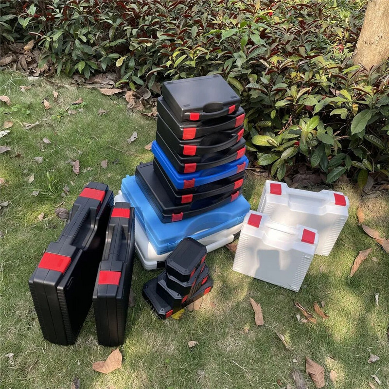 Πλαστική θήκη οργάνων ασφαλείας εξοπλισμού εργαλειοθήκης Φορητή θήκη για ξηρό εργαλείο Κουτί σημειωματάριου Κουτί αποθήκευσης Εξωτερική θήκη εργαλείων με προκομμένο αφρό