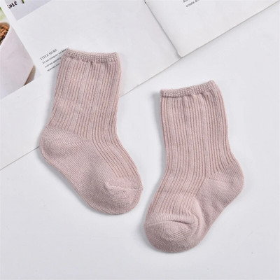 Sügistalvised Beebi puuvillased sokid Paksevad Soojad Vastsündinu Poisile Tüdrukutele Põrandasokid Imikutele Mittelibisevad Terry sokid Poistele Tüdrukutele 1 paar