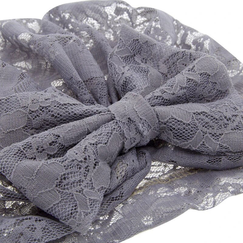 Aksessuaarid Lapsed Beebi Tüdrukute Pits Turban Vibu Müts Väikelaste Laste Peakate Vastsündinu Nokamütsid Haiglamütsid Kevadsuvised beebimütsid