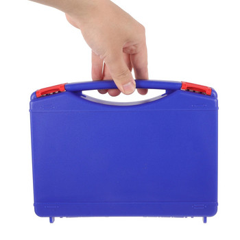 Кутия за съхранение на инструменти Органайзер за инструменти за кола Калъф за поддръжка Малък твърд безжичен важен контейнер Пластмасов носене от пяна за пътуване