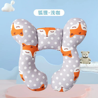 Ζεστό μωρό Μαξιλάρι Προστατευτικό Ταξιδιωτικό Κάθισμα αυτοκινήτου Κεφαλή Μαξιλάρια Στήριξης Λαιμού Νεογέννητα Παιδιά Σχήμα U Προσκέφαλο Μαξιλάρι για νήπια 0-3 ετών