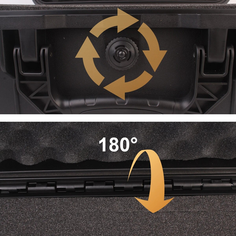 Αδιάβροχη εργαλειοθήκη Όργανο Εξοπλισμός Σφραγίδα Κουτί αποθήκευσης Θήκη ασφαλείας Ατζέντα Ατζέντα Εργαλειοθήκη υλικού με σφουγγάρι