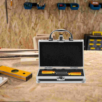 Метална кутия за инструменти Многофункционални инструменти Кутия Организатори Съхранение Преносими контейнери Дръжка за носене