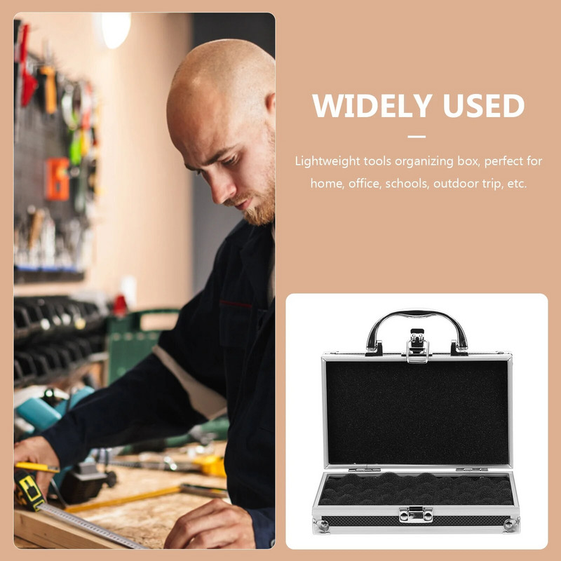 Metallist tööriistakast Mitmeotstarbelised Tööriistad Korpused Korraldajad Hoiustamine Kaasaskantavad konteinerid Kandesang