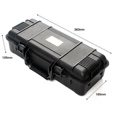 Εργαλειοθήκη οργάνων ασφαλείας Προστατευτική αδιάβροχη εργαλειοθήκη Σφραγισμένη θήκη εργαλείου ανθεκτική στα χτυπήματα Βαλίτσα με σφουγγάρι