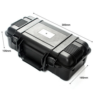 Εργαλειοθήκη οργάνων ασφαλείας Προστατευτική αδιάβροχη εργαλειοθήκη Σφραγισμένη θήκη εργαλείου ανθεκτική στα χτυπήματα Βαλίτσα με σφουγγάρι