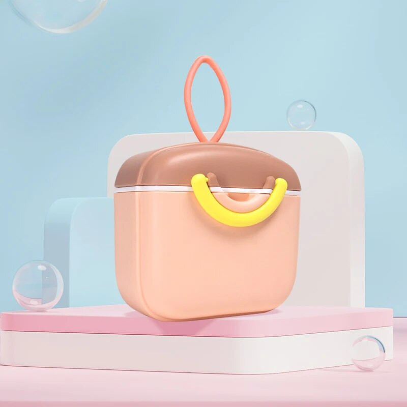 1 τεμ. Κιβώτιο γάλακτος σε σκόνη Baby Travel Φορητό κουτί αποθήκευσης τροφίμων Απλή καραμέλα με διπλό δακτύλιο ασφαλείας Σφραγισμένο Milk Powder Can No Bpa