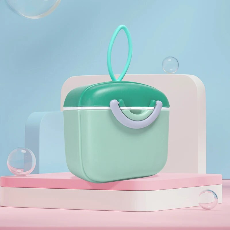 1 τεμ. Κιβώτιο γάλακτος σε σκόνη Baby Travel Φορητό κουτί αποθήκευσης τροφίμων Απλή καραμέλα με διπλό δακτύλιο ασφαλείας Σφραγισμένο Milk Powder Can No Bpa