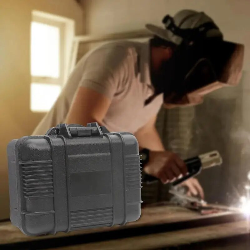 Drošības aizsargs Hardware Tool Box Triecienizturīgs Triecienizturīgs Ūdensnecaurlaidīgs Cietā Pārnēsāšanas Soma organizators ar Sūkļa uzglabāšanas Kastīti