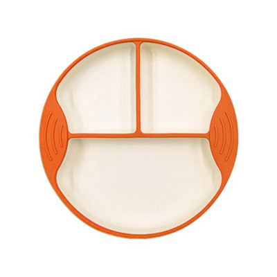 1 τεμ. Πιάτο τροφοδοσίας μωρού Επιτραπέζιο σκεύος σιλικόνης για παιδιά Προπόνηση για νήπια Αξεσουάρ προπόνησης διατροφής Bpa Δωρεάν