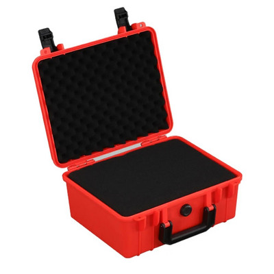 2023 tööriistakast 280x240x130mm ohutusriist ABS plastist hoiuseadmete tööriistakohver välimine kohver, tööriistakasti sees vahtplast