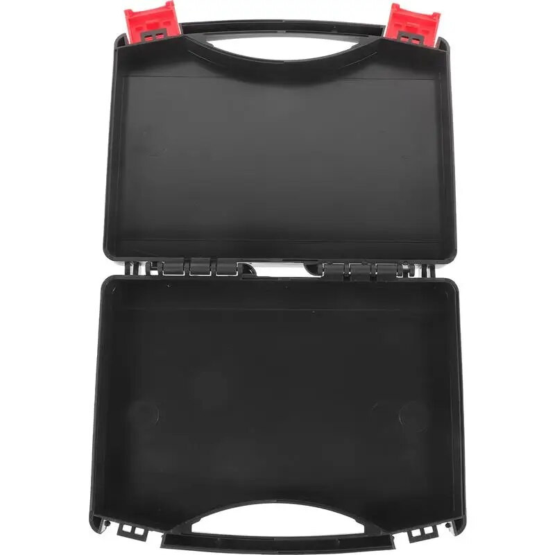 Tugeva tööjõuga tööriistakast Väike kõva ümbris vahtplastist käeshoitava tööriista hoiukastiga konteineri mehaanika tööriistade korraldaja