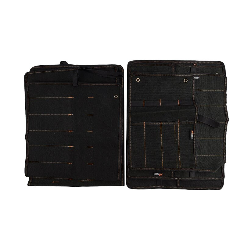 Θήκη μεταφοράς σμίλη 6 μεγεθών Καμβάς θήκη για ρολό με κλειδί Θήκη με 4 τσέπες Organizer για σφυριά μαχαιριών Gouges Carpenter