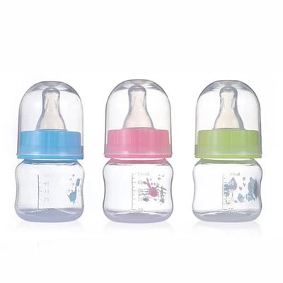 Mini biberon de 50 ml biberoane portabile pentru nou-născuți în siguranță pentru nou-născuți nou-născuți pentru îngrijirea îngrijirii medicale, hrănitor pentru suc de fructe, sticle de lapte