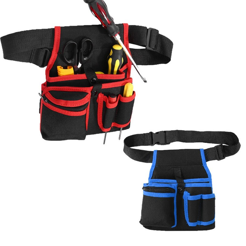 Mitmeotstarbelised vöötaskud Elektriku tööriistakott Korraldaja kandekott Suur mahutavus Kulumiskindel vöö vöötasku kott