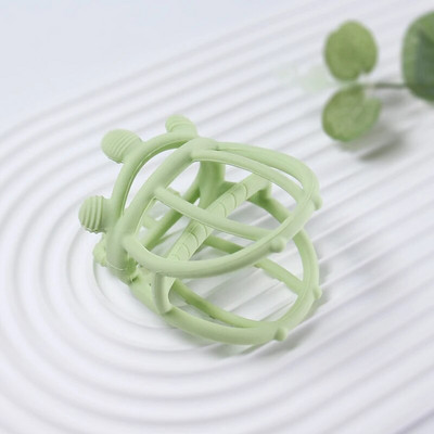 1 τεμ. Baby Teether Toys 0 έως 12 μηνών Προπόνηση Grip Strength Baby Chewing Toy Crown Newborn Health Molar Chewing Αξεσουάρ