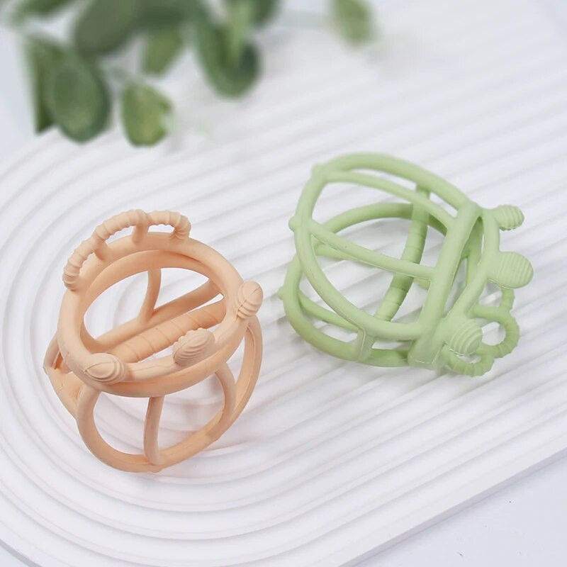 1 τεμ. Baby Teether Toys 0 έως 12 μηνών Προπόνηση Grip Strength Baby Chewing Toy Crown Newborn Health Molar Chewing Αξεσουάρ