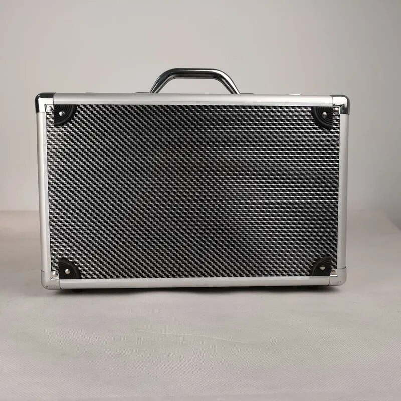 Multifunktsionaalne kohvririistade karp kõvaümbris kaasaskantav tööriistakast faili hoiustamisorganisaatorid kast instrumendikohver Süsinikkiust