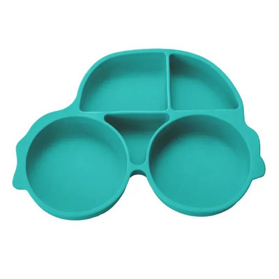 Mazuļiem drošs silikona ēdamistabas šķīvis sūkšanas karikatūra bērniem trauki barošana mazuļu apmācība galda trauki krabju bērnu bļoda