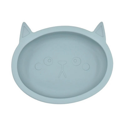 Bērnu silikona barošanas šķīvis Silikona zīdīšanas bļoda bērniem Ūdensizturīga sūkšanas bļoda BPA bezmaksas bērnu trauki Virtuves piederumi