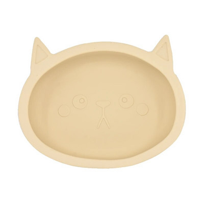 Bērnu silikona barošanas šķīvis Silikona zīdīšanas bļoda bērniem Ūdensizturīga sūkšanas bļoda BPA bezmaksas bērnu trauki Virtuves piederumi