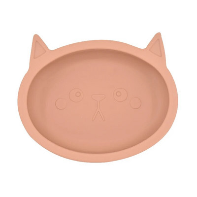 Bērnu silikona barošanas šķīvis Silikona zīdīšanas bļoda bērniem Ūdensizturīga sūkšanas bļoda BPA bezmaksas bērnu trauki Virtuves piederumi