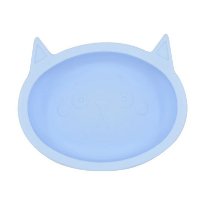 Bērnu silikona barošanas šķīvis Silikona zīdīšanas bļoda bērniem Ūdensizturīga sūkšanas bļoda BPA bezmaksas bērnu trauki Virtuves piederumi