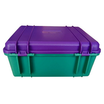 280x235x105 mm Водоустойчива кутия за инструменти Безопасно оборудване Кутия за инструменти Пластмасова кутия за инструменти Твърд куфар за носене Чанта Преносима кутия за инструменти с пяна