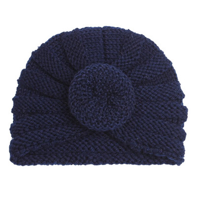 Jaundzimušā virtuļa trikotāžas cepure rudens ziemas siltas turbāna cepures meitenēm zēniem elastīgas bērnu pārsegs mīkstas zīdaiņu cepures mazuļiem aksesuāri