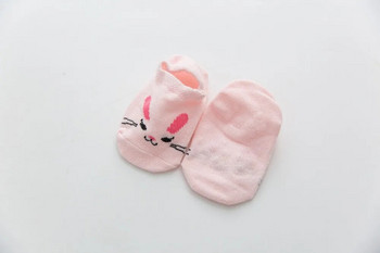 1 чифт новородено бебе памучни зимни момичета момчета Loop Pile анимационни детски чорапи Меки топли чорапи против хлъзгане за домашен под