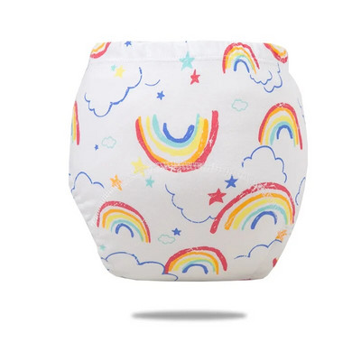 Veekindel puuvillane beebi mähe 6 kihiline marli püksid vastsündinu korduvkasutatavad riidest mähkmed aluspesu imikute treeningpüksid pestavad mähe