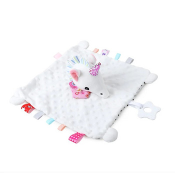 Βρέφος ύπνου Λούτρινο παιχνίδι Μωρό Appease Bib Stuffed Dolls Sound Ball Bunny Unicorn Comforting Towel Infant Gift игрушки для детей