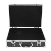 Pārnēsājamas glabāšanas kastes rīku organizētāji un daudzfunkcionālas sprādzes, alumīnija sakausējuma metāla roktura instrumentu kaste