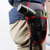 Tools Carry Pouch Φορητή θήκη για τρυπάνι μπαταρίας Αδιάβροχο τρυπάνι Ασύρματο κατσαβίδι Τσάντα εργαλείων μέσης για αποθήκευση εργαλείων