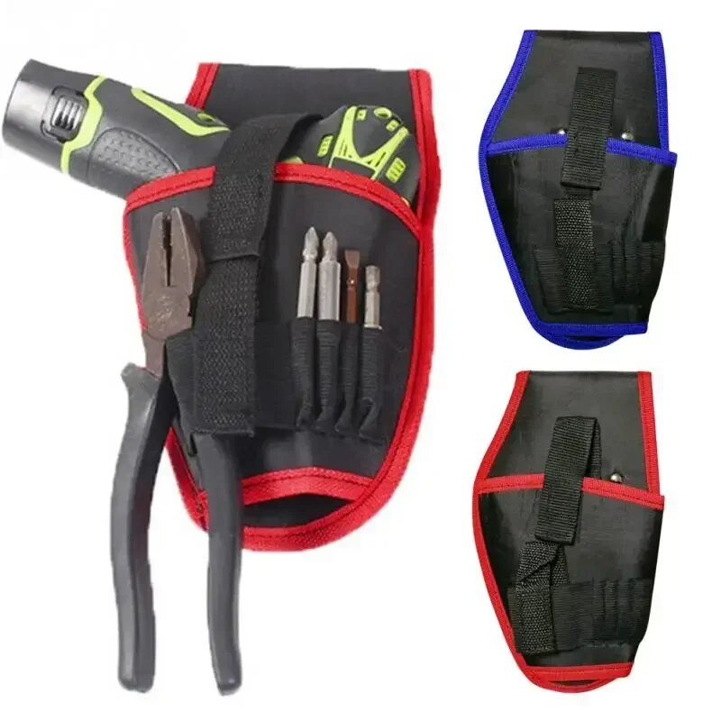 Tools Carry Pouch Φορητή θήκη για τρυπάνι μπαταρίας Αδιάβροχο τρυπάνι Ασύρματο κατσαβίδι Τσάντα εργαλείων μέσης για αποθήκευση εργαλείων
