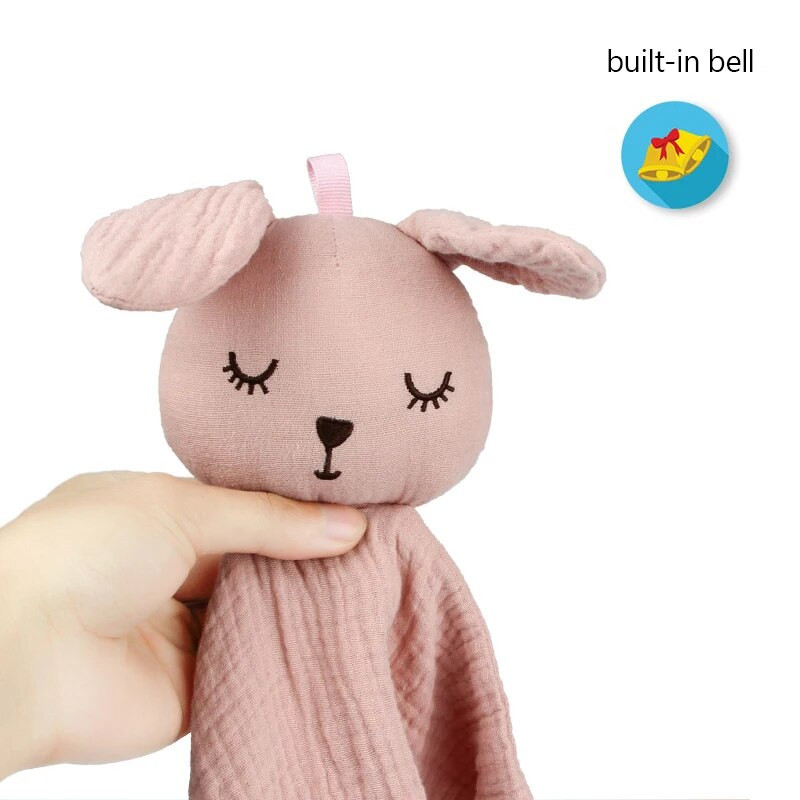 Dječji pamučni pokrivač od muslina Meke lutke za spavanje za novorođenčad Dječja modna igračka za spavanje Soothe Appease Ručnik Bids