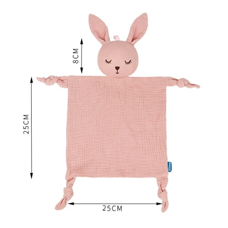 Dječji pamučni pokrivač od muslina Meke lutke za spavanje za novorođenčad Dječja modna igračka za spavanje Soothe Appease Ručnik Bids