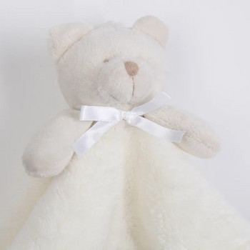 пухкаво меко Бебешко плюшено животно успокояващо одеяло Срамежливо Бебешко животно Сигурно одеяло мечка успокояваща кърпа новородено успокояващо одеяло