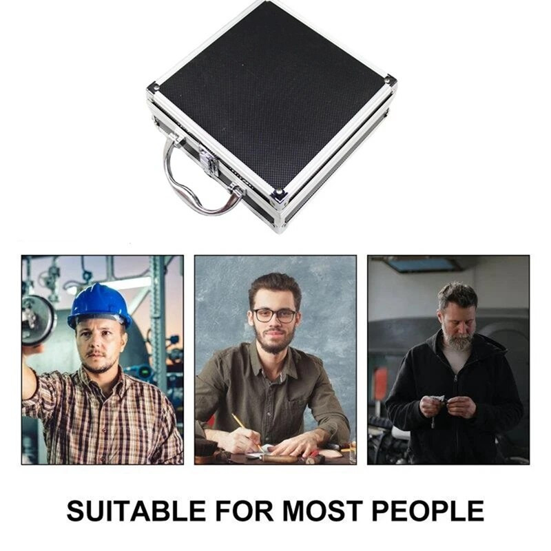 Kutija za alate od aluminijske legure Kutija za pohranu pribora Praktični aluminijski kovčeg Mala kutija za alate Kutija za pohranu Izdržljiva Laka za spremanje