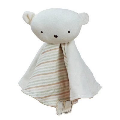 Βρεφική κουβέρτα ασφαλείας Καταπραϋντική πετσέτα ηρεμίας Μαλακή πετσέτα ζώων κουνέλι βελούδινη σαλιάρα οδοντοφυΐας για βρέφη Comfort ύπνου νοσηλευτική